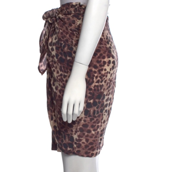 Etoile Isabel Marant animal print skirt - Picture 2 of 7